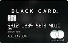 luxury card mastercard black card