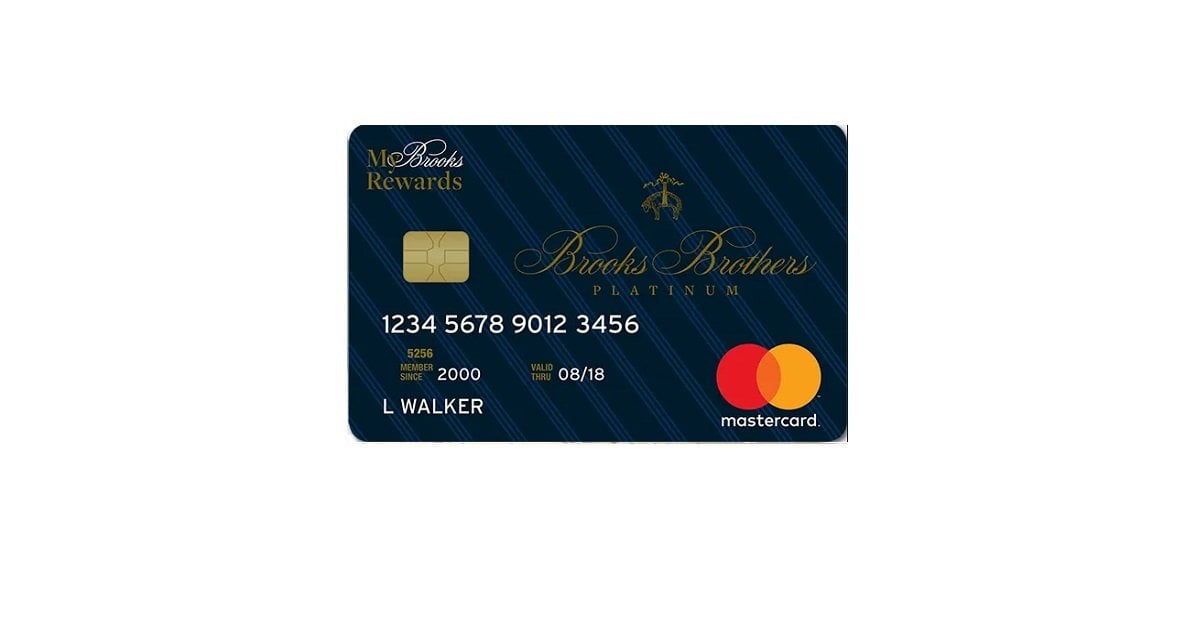 brooks brothers credit card payment