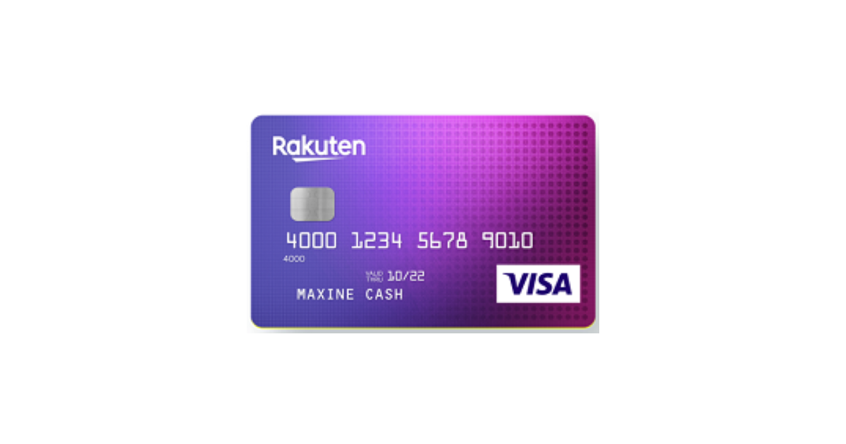 Rakuten Cash Back Visa® Platinum Credit Card Review