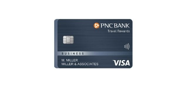 pnc travel rewards visa business