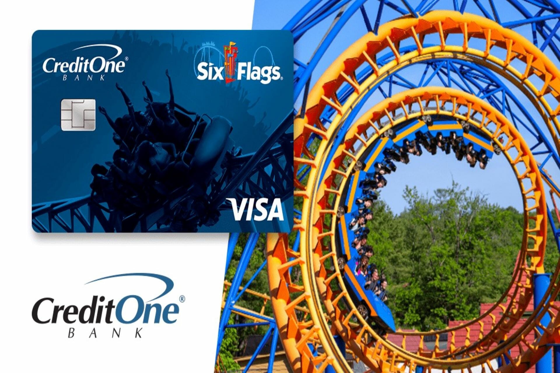 Credit One Bank Launches New Six Flags Visa
