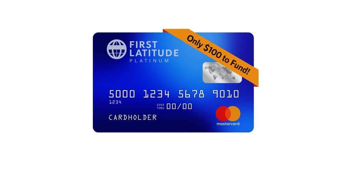 First Latitude Platinum Mastercard® Secured Credit Card Review 4500